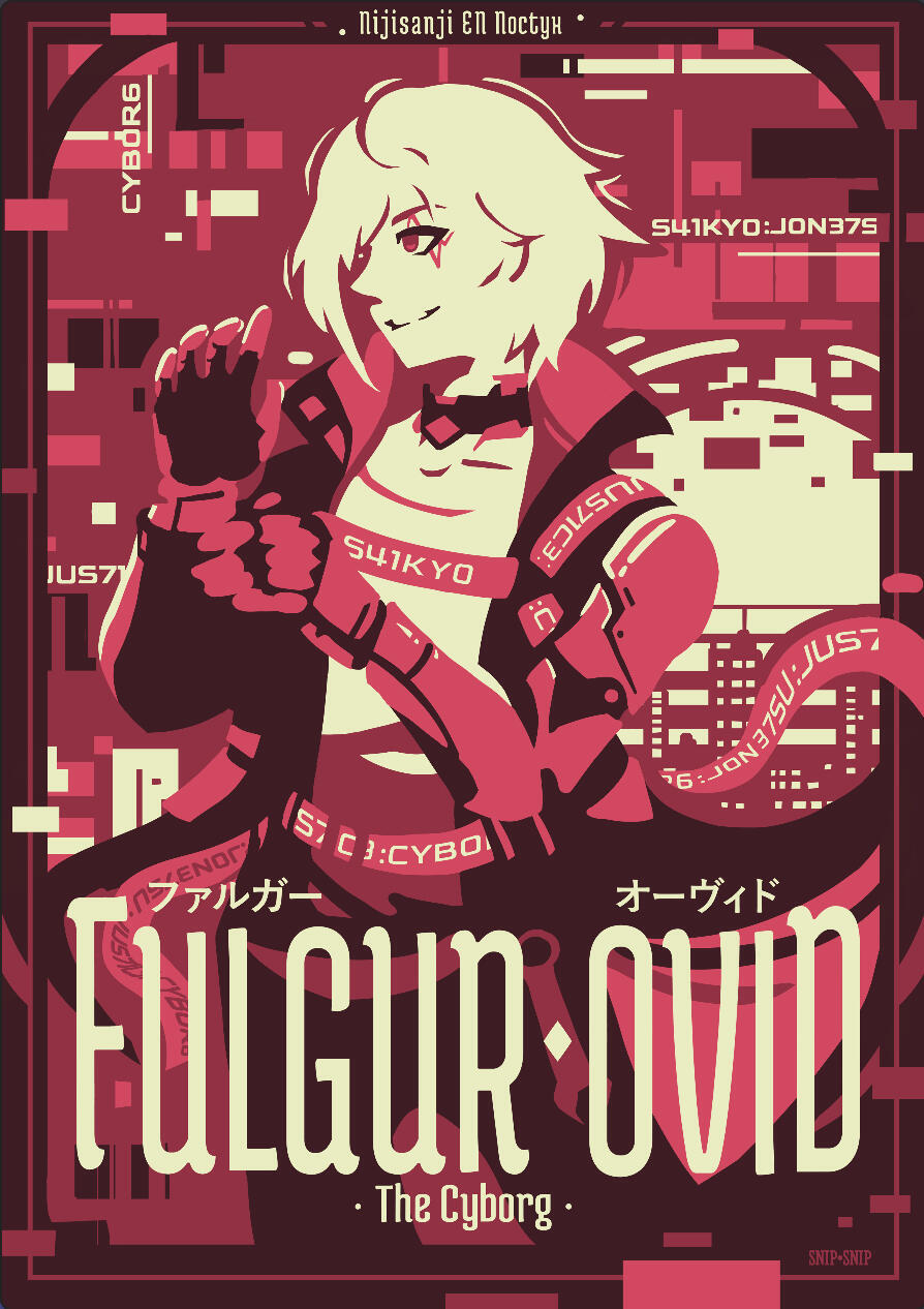 Nijisanji EN Fulgur Poster