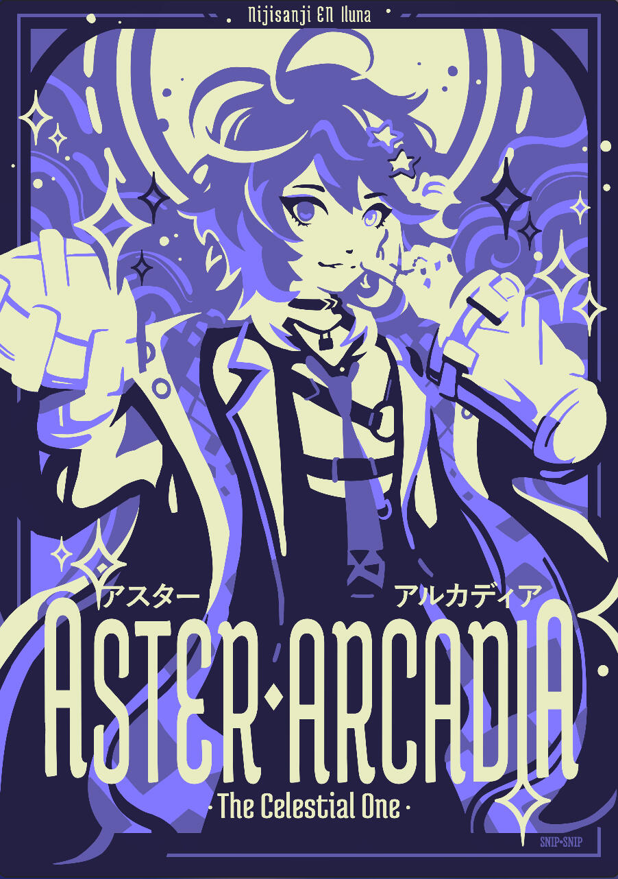 Nijisanji EN Aster Poster