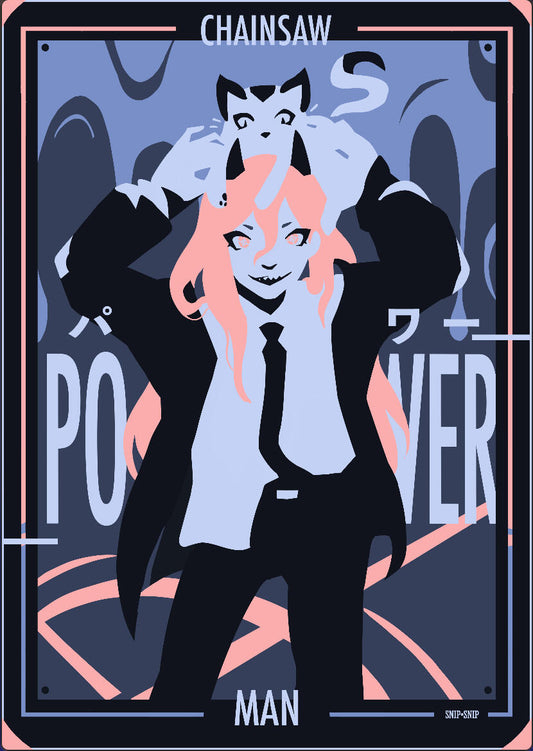 Chainsaw Man Power Poster