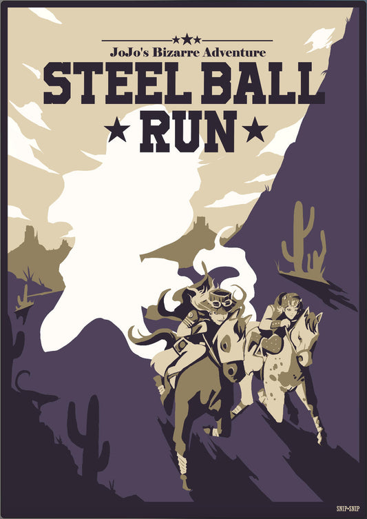 JoJo's Steal Ball Run Poster