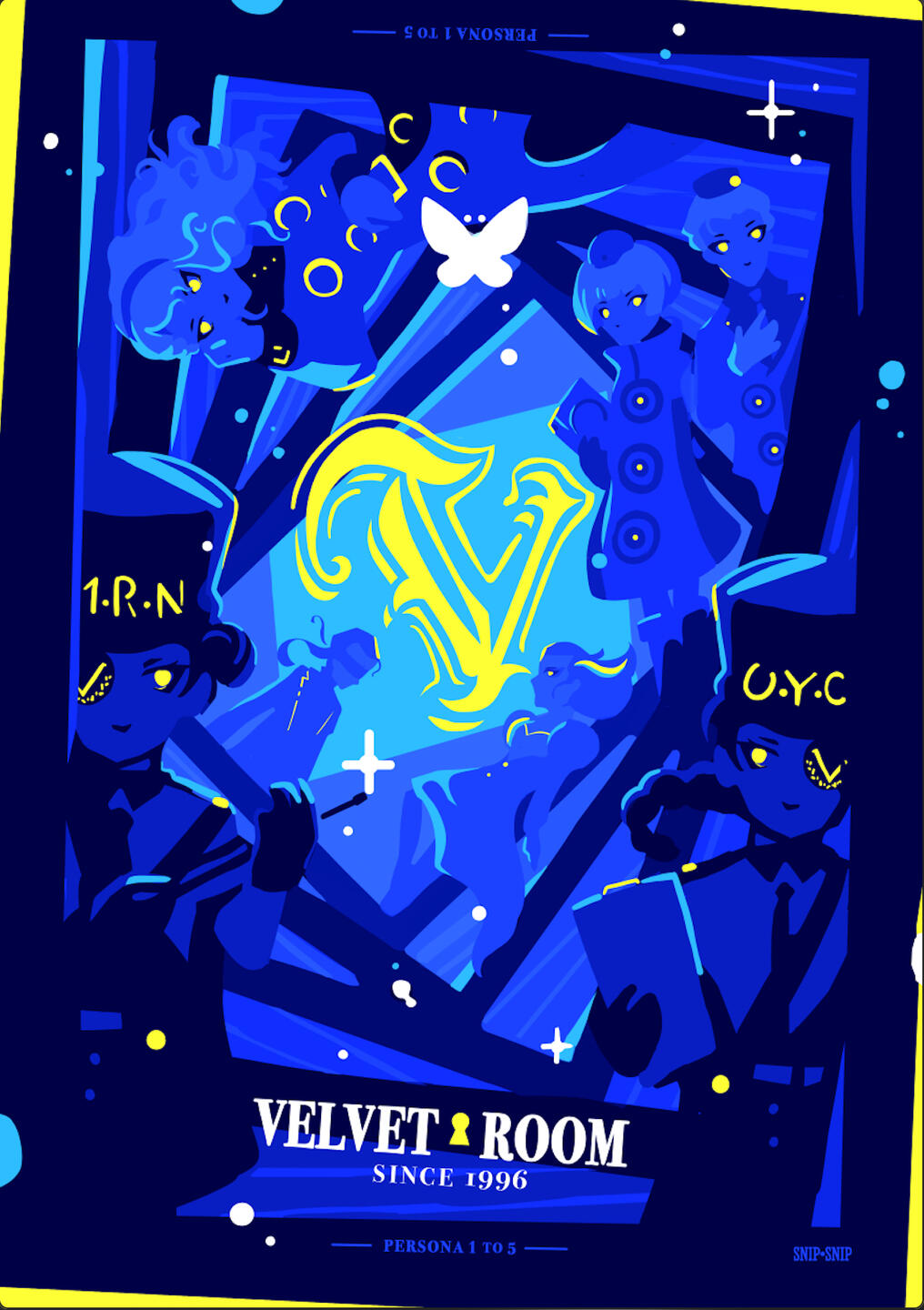 Persona Velvet Room Poster