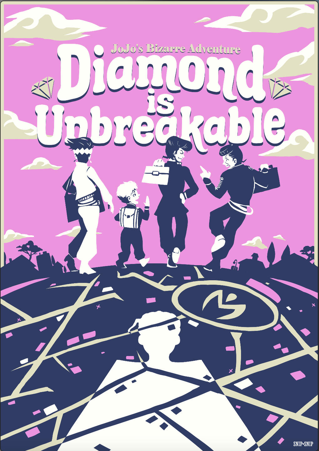 JoJo's Diamond is Unbreakable Poster