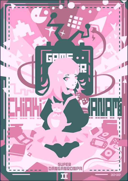 Danganronpa Chiaki Poster