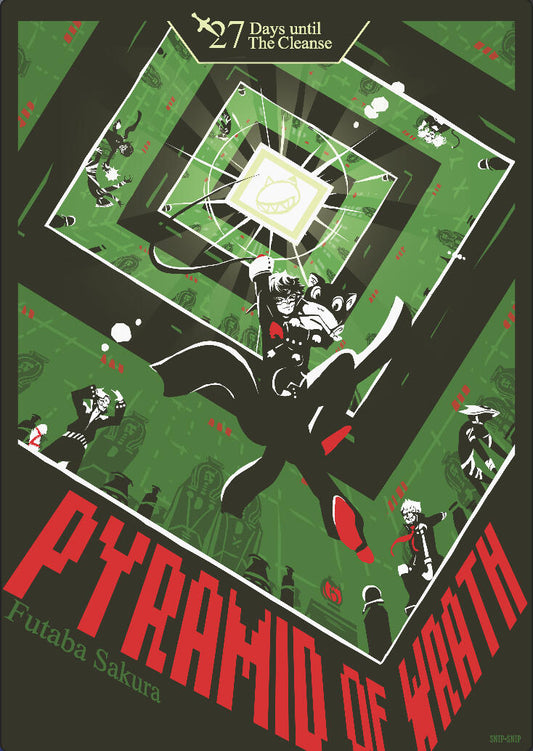 Persona 5 Palaces Pyramid of Wrath Poster