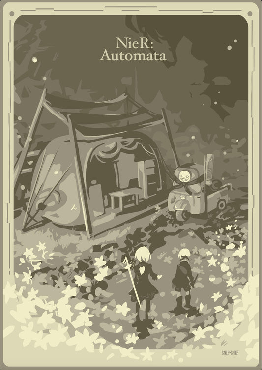 Nier Automata/Replicant House Set Poster