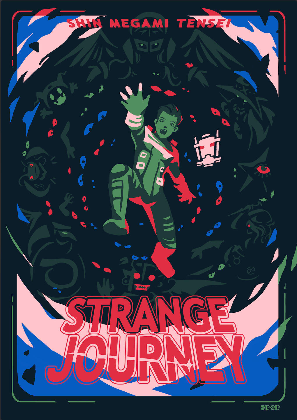 Shin Megami Tensei Strange Journey Poster