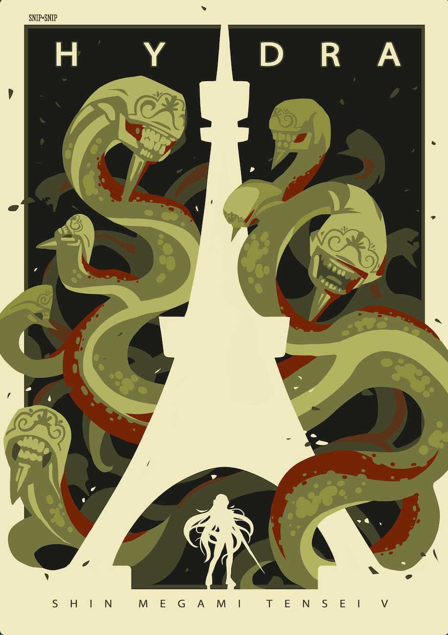 Shin Megami Tensei V Hydra Poster