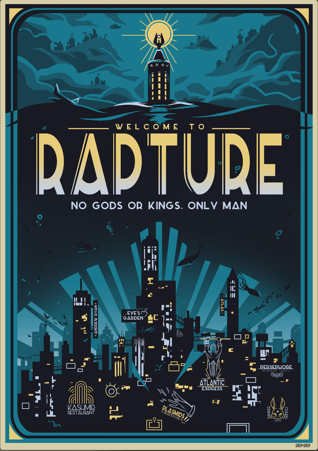 Bioshock Rapture Poster