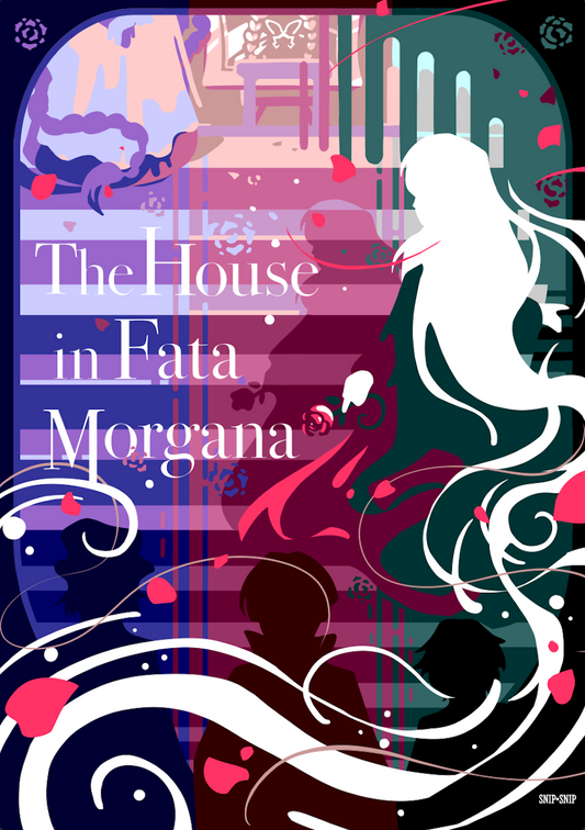 House in Fata Morgana White Hair Girl Poster