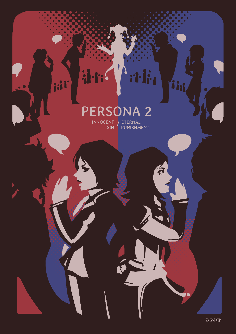 Persona 2 Rumors Poster