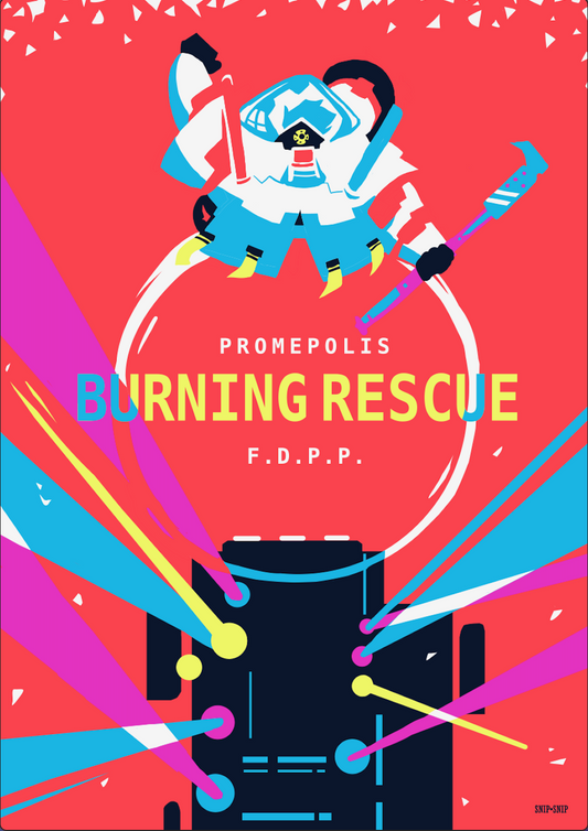 Promare Set FDPP Poster