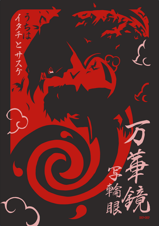 Naruto Itachi and Sasuke Poster