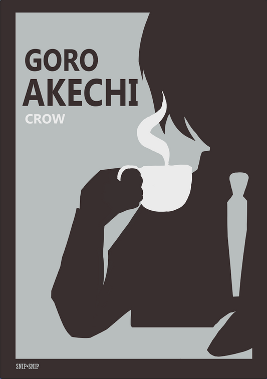 Persona 5 Minimal Akechi Poster