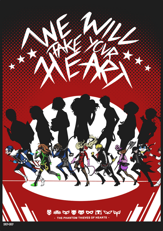 Persona 5 Take Your Heart Poster