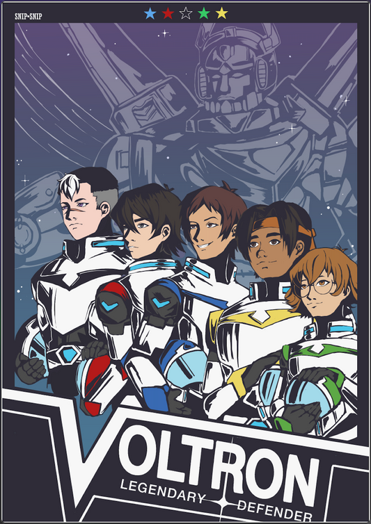 Voltron Poster