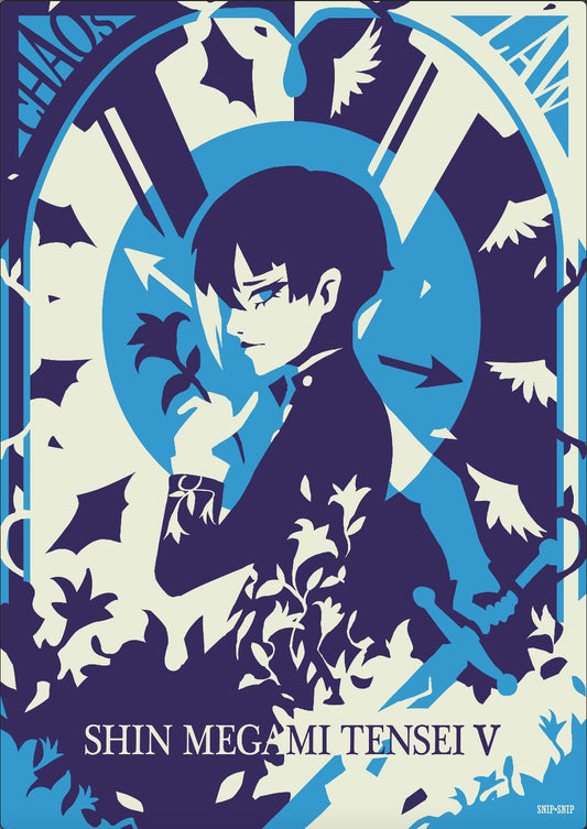 Shin Megami Tensei V Protagonist Poster