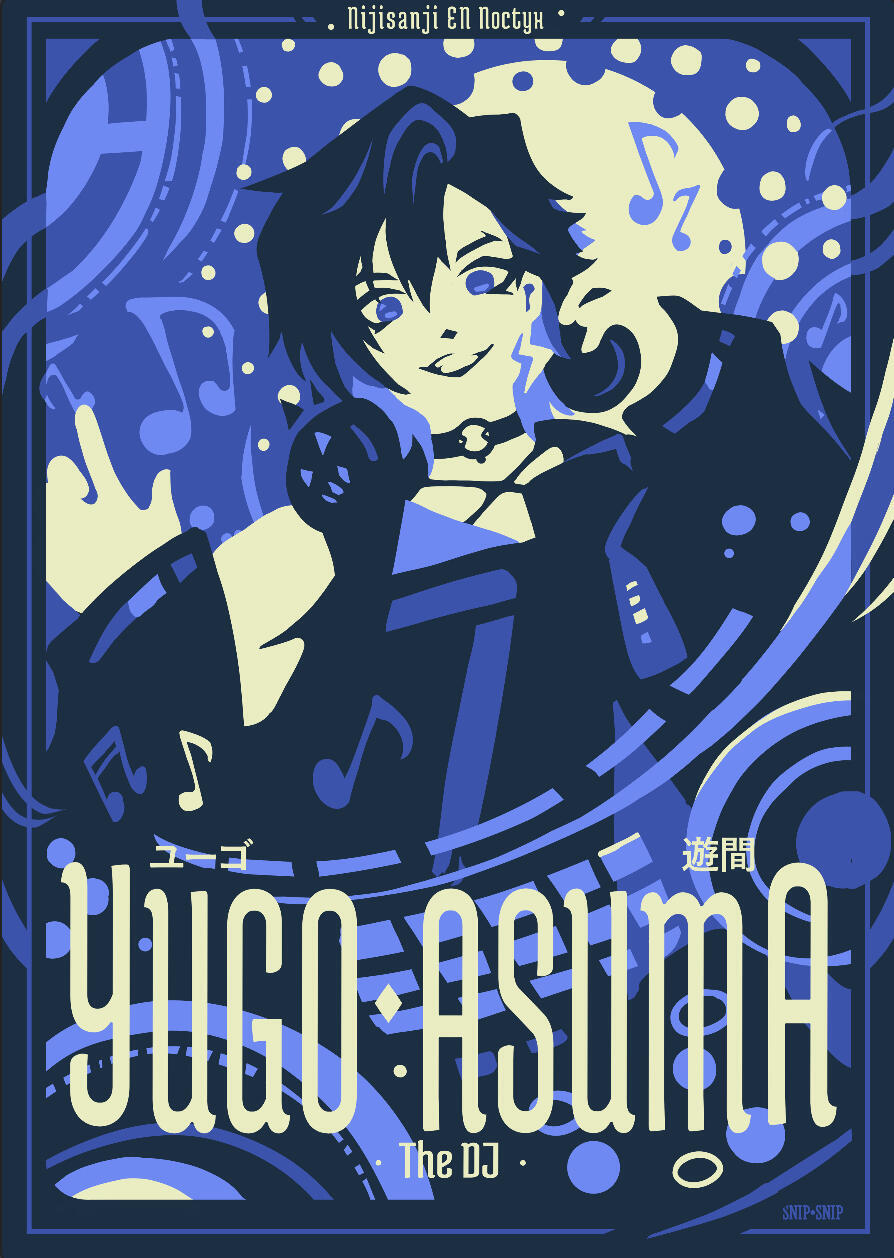 Nijisanji EN Yugo Poster