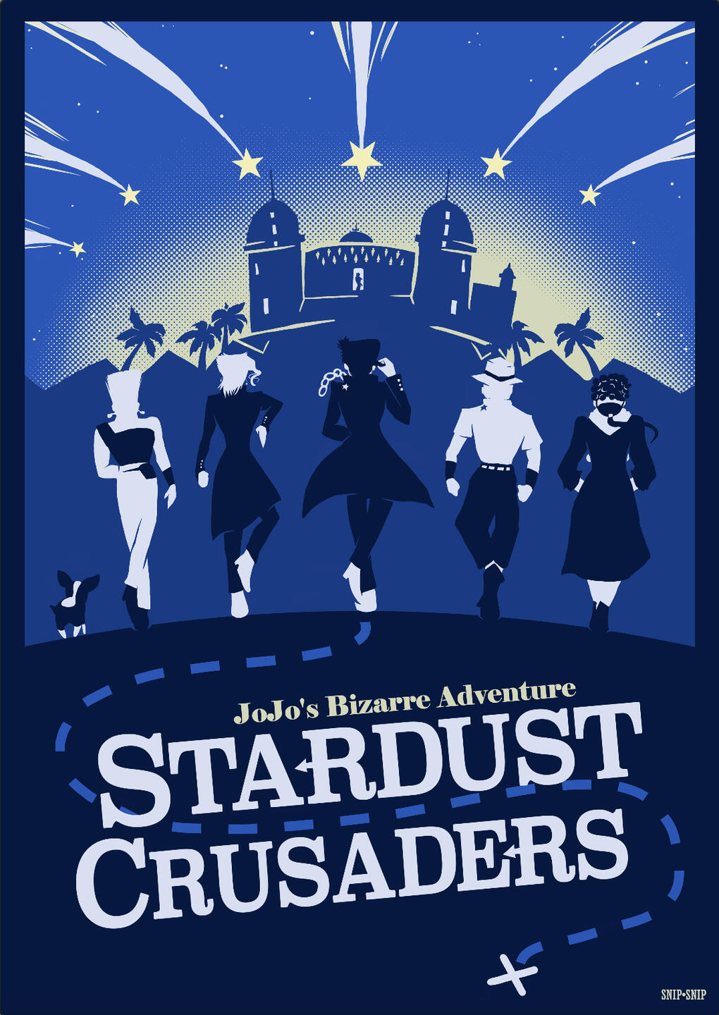 JoJo's Stardust Crusaders Poster