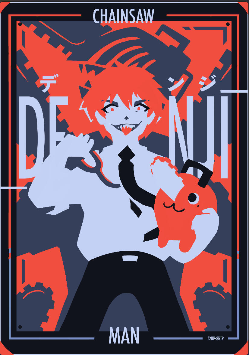 Chainsaw Man Denji Poster