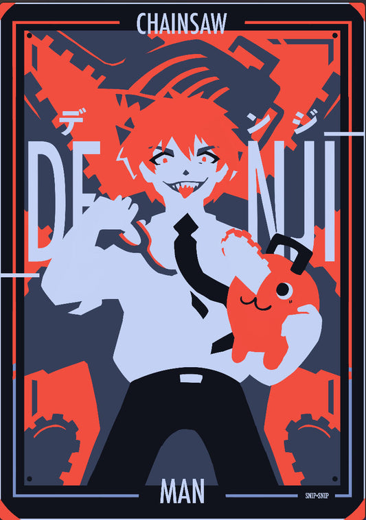 Chainsaw Man Denji Poster