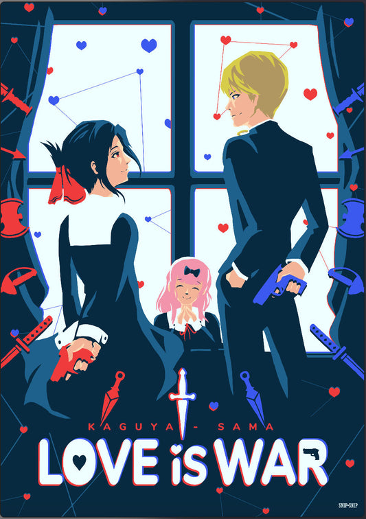 Kaguya Sama Love is War Poster