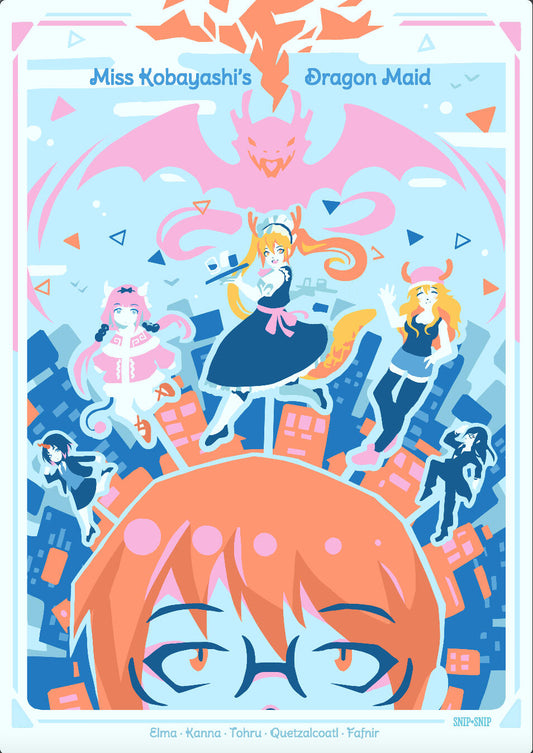 Miss Kobayashi's Dragon Maid Poster